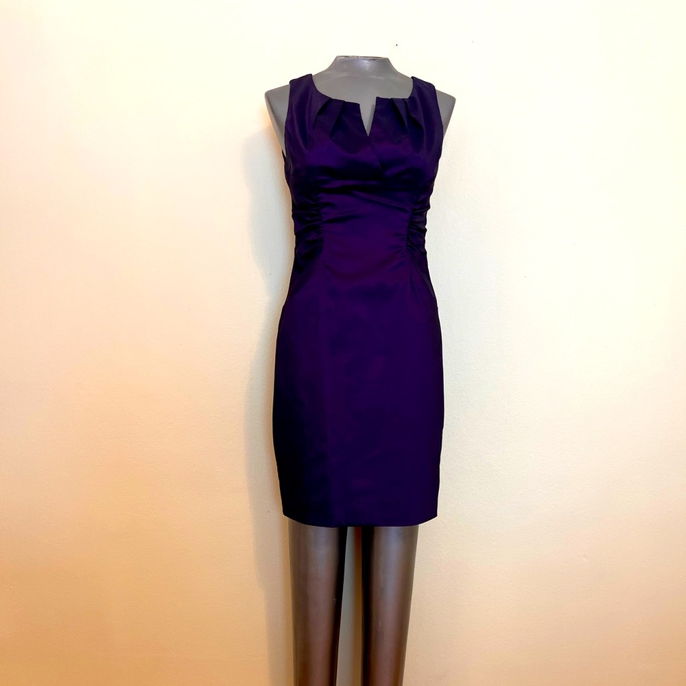 Adrianna Pappell Size 6 Purple Dress